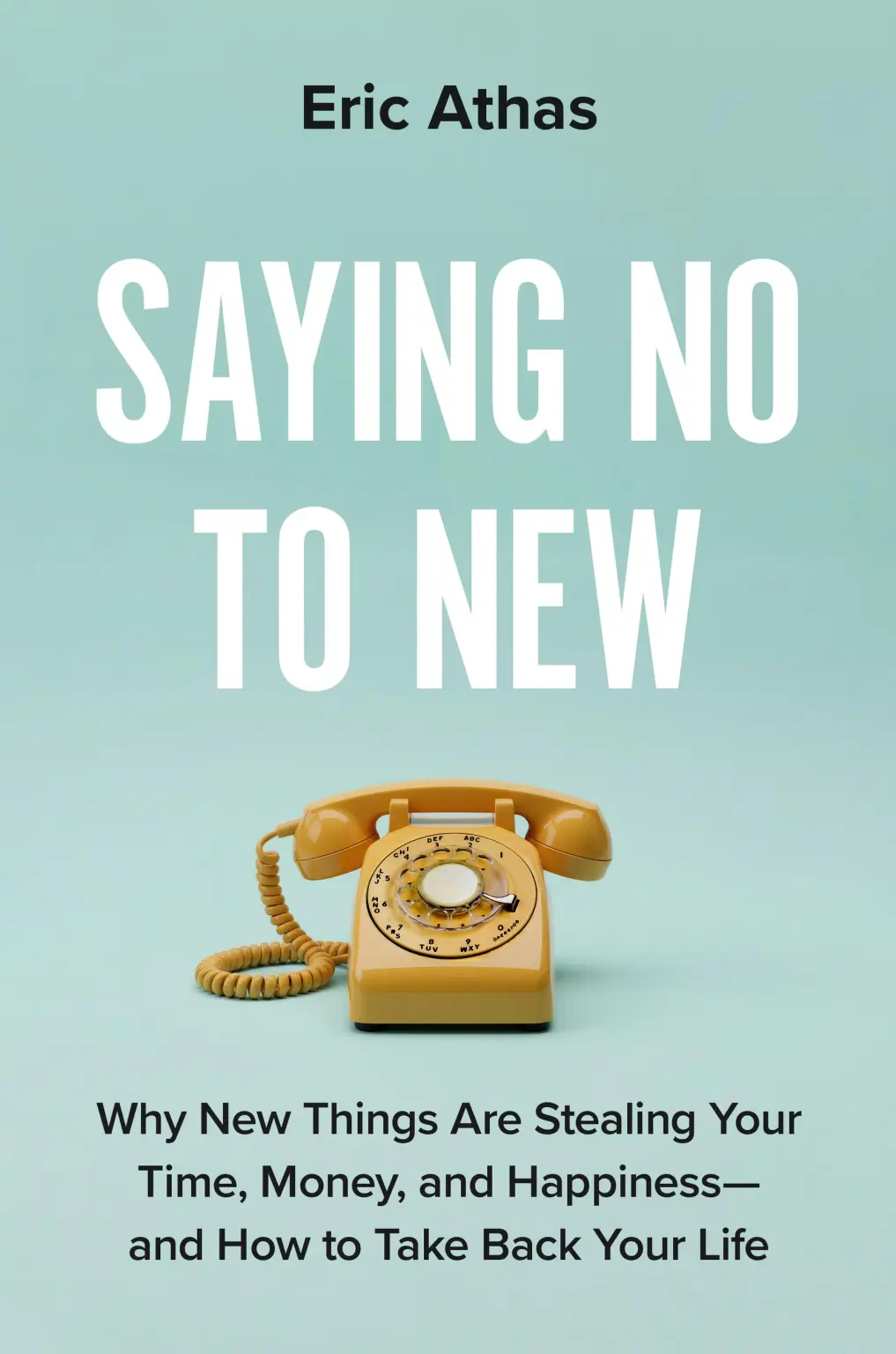 Saying No to New — book cover