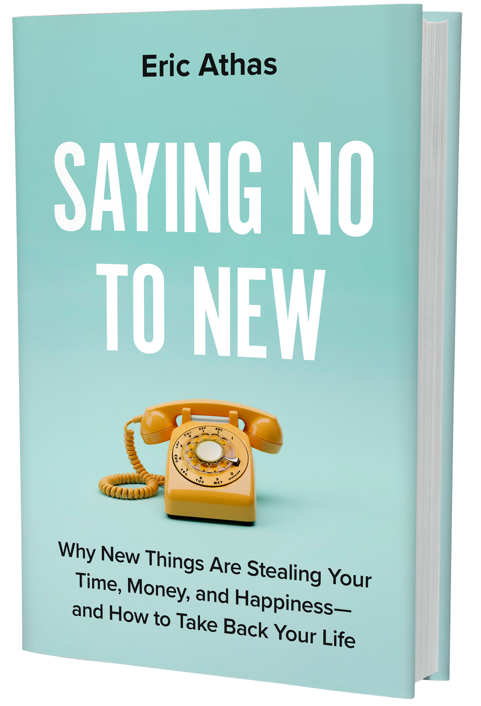 Saying No to New — book cover